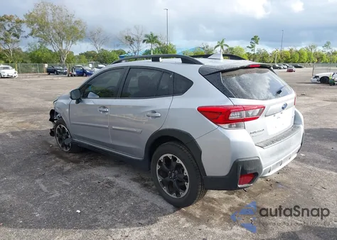 2021 Subaru Crosstrek Premium from USA, damaged, VIN JF2GTAPC8M8240949